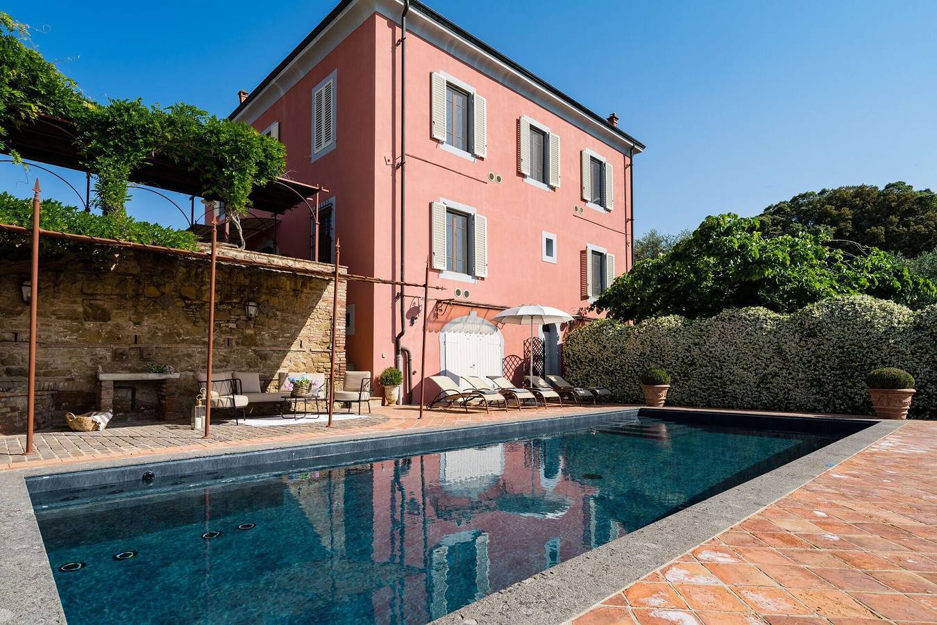 Villa Angelica in Peccioli, Provincie Pisa