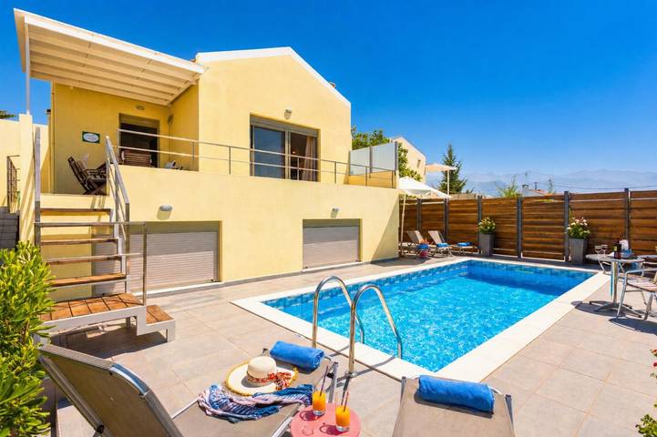 Ferienhaus für 7 Personen, mit Garten