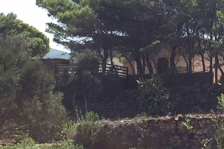 The dammuso of the pines, ancient Pantelleria dammuso in Pantelleria, Trapani Province