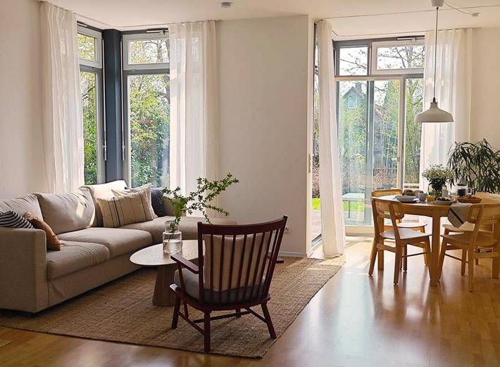 Ferienwohnung für 4 Personen, mit Terrasse und Garten