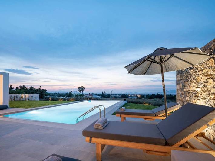Ferienhaus für 8 Personen, mit Balkon und Terrasse sowie Garten und Pool auf Kos - 3