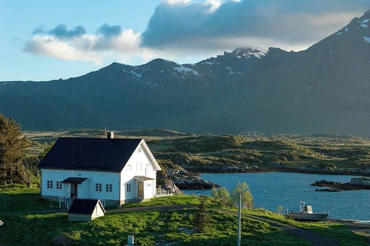 Ferienhaus für 12 Personen, mit Balkon auf den Lofoten