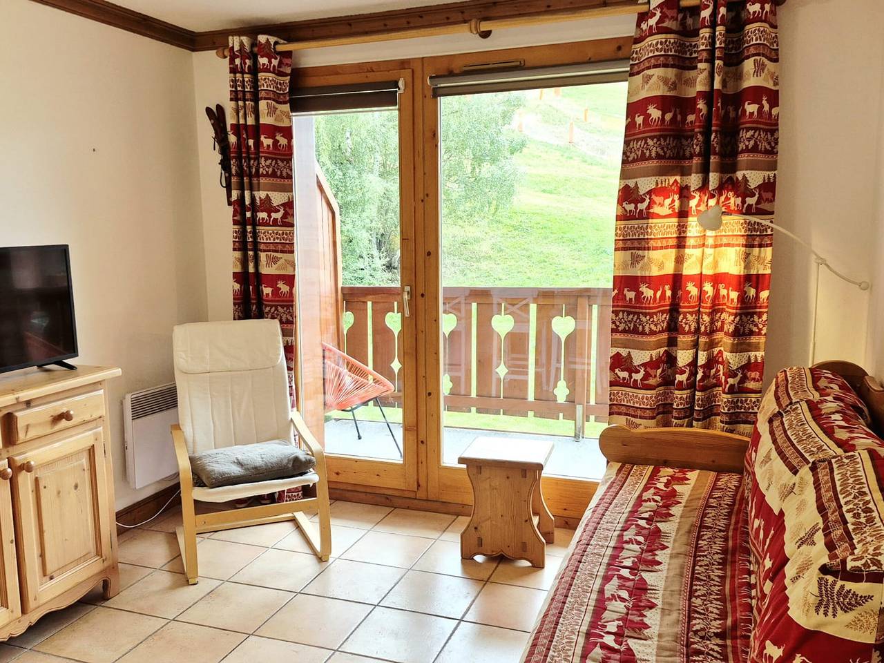 Geheel appartement, Vakantieappartement voor 4 personen met balkon in La Plagne, Aime-la-Plagne