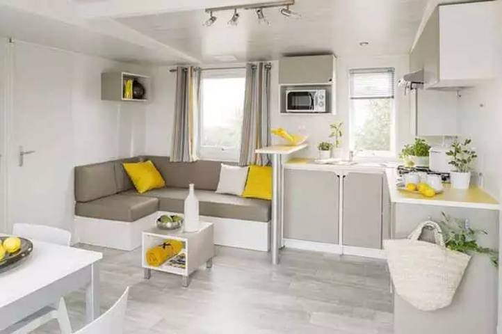 Mobil home pour 6 personnes, avec bassin pour enfant à Carennac - 4