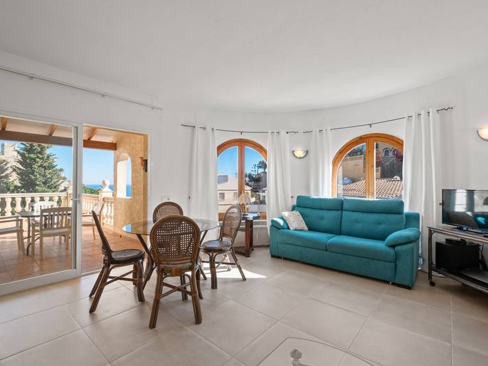 Ferienhaus für 6 Personen, mit Ausblick und Garten sowie Terrasse in Poble Nou de Benitatxell - 2