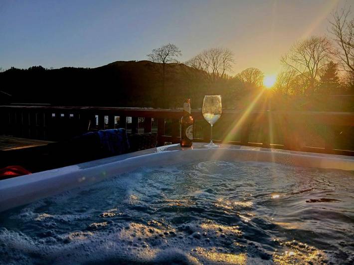 Holiday rental for 4 people, with Hot tub and Terrace as well as Garden and Lake view in Bassenthwaite Lake