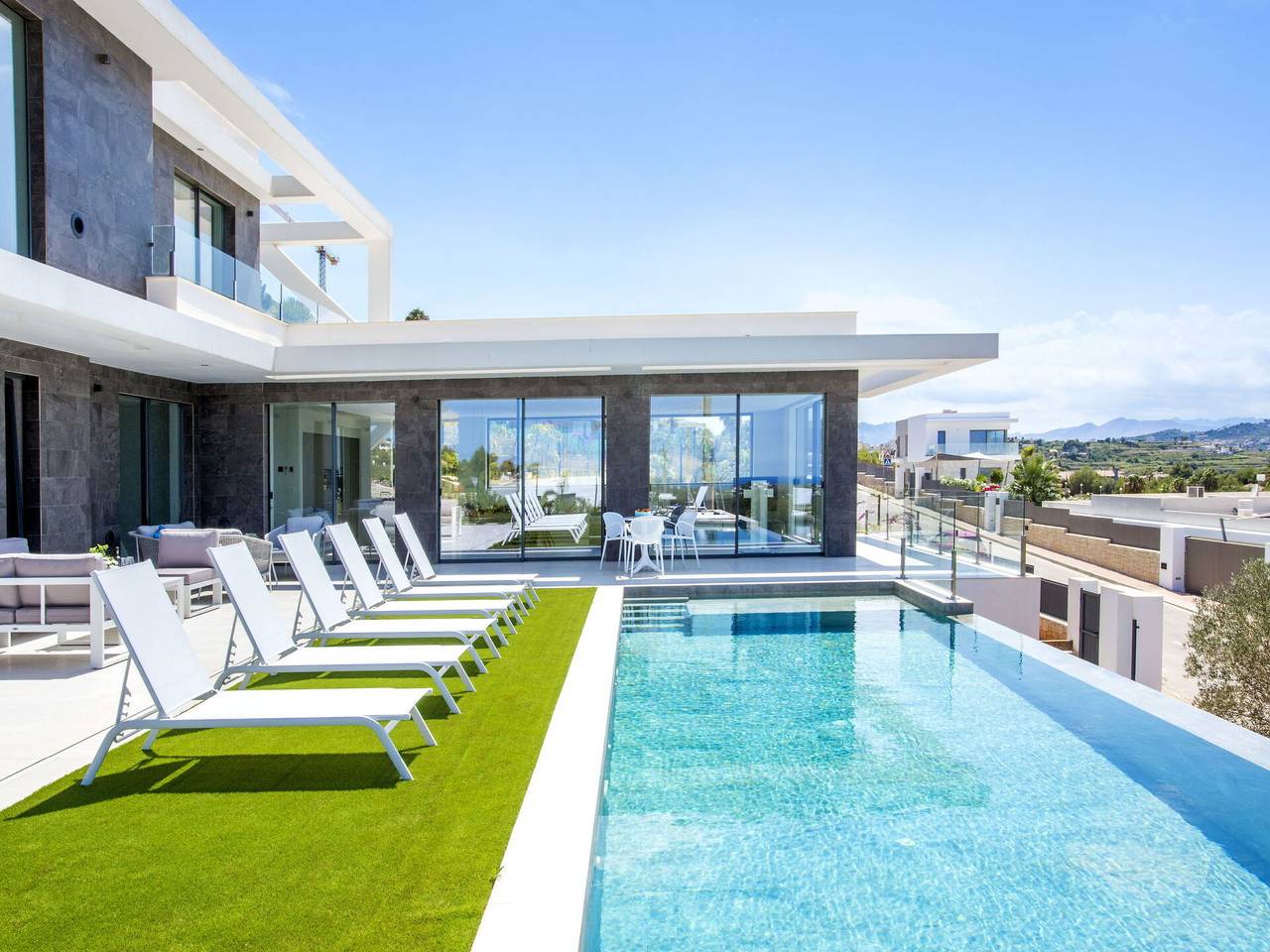 Villa for 8 personer med hage in Jávea, Costa Blanca