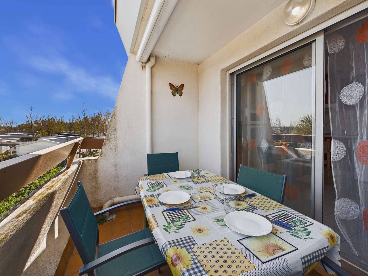 Studio entier, Studio Cabine 4 pers, Terrasse, Parking Privé, Marseillan in Marseillan, Côte méditerranéenne (France)