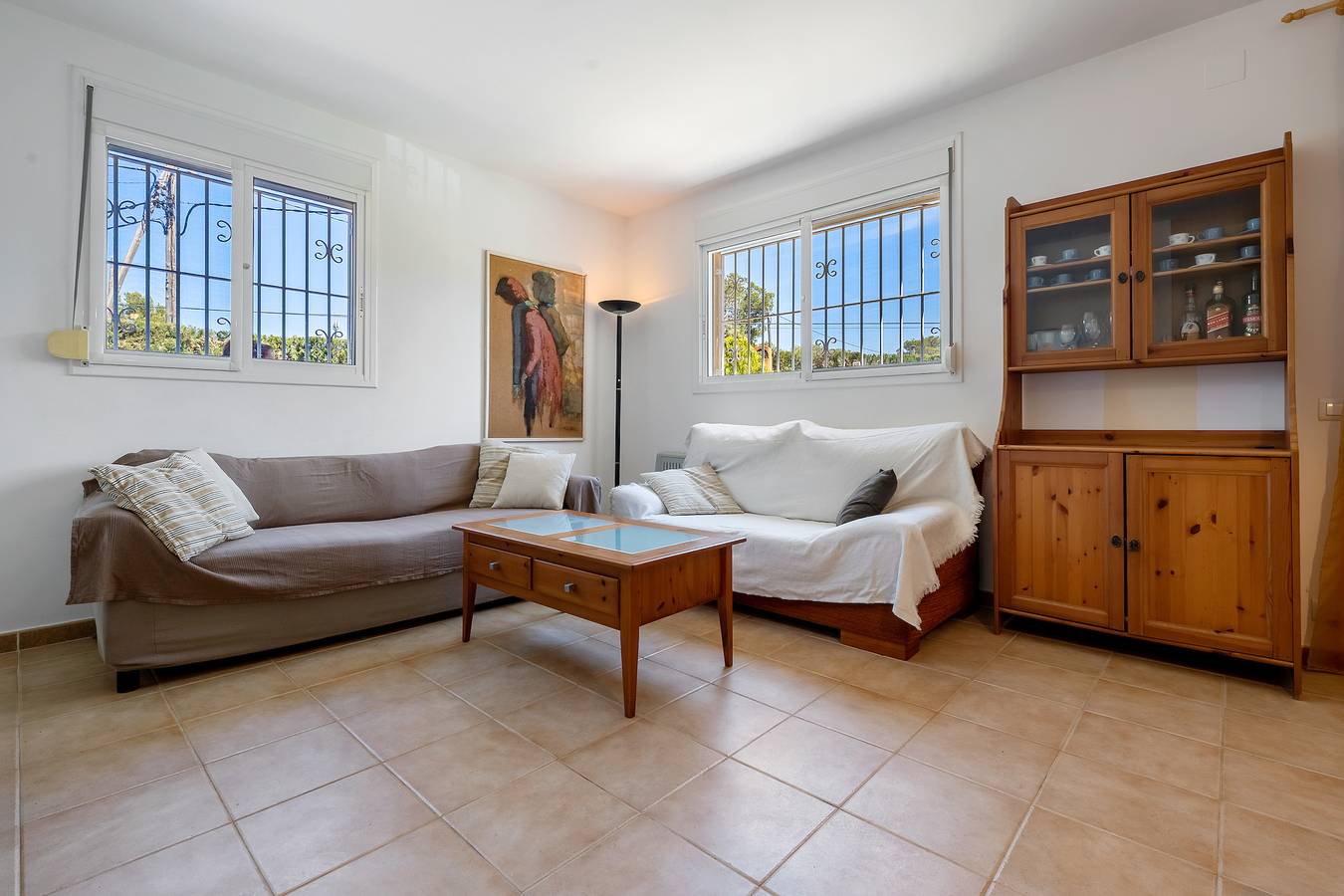 Casa de vacaciones 'Villa Alpamar' con piscina privada, Wi-Fi y aire acondicionado in Les Tres Cales, Tierras del Ebro