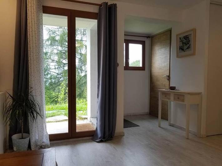 Gîte pour 4 personnes, avec terrasse ainsi que vue et jardin à Châtillon-sur-Cluses - 4