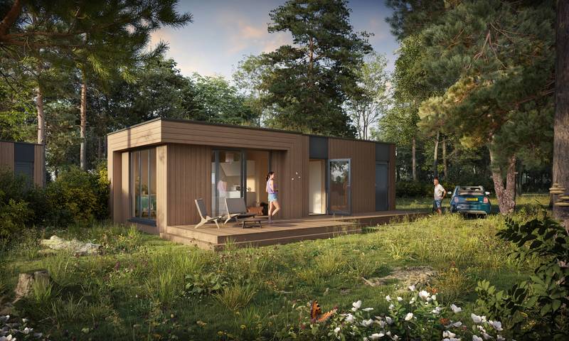 Ferienhaus für 2 Personen, mit Garten und Sauna