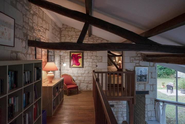 Location de vacances pour 6 personnes, avec jardin à Ligré - 3