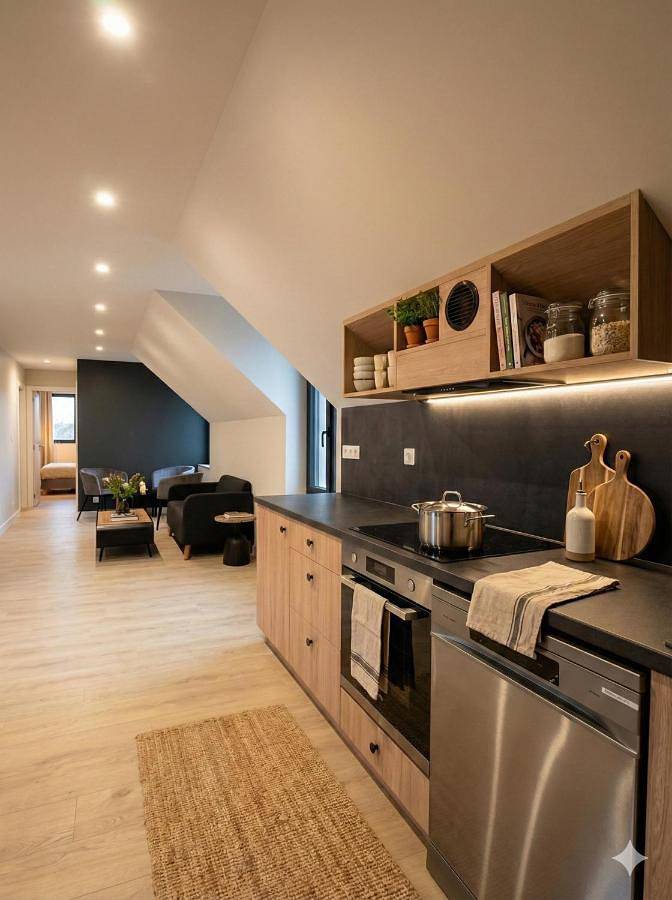 Gîte pour 6 personnes, avec jardin et vue à Noisy-sur-École - 2