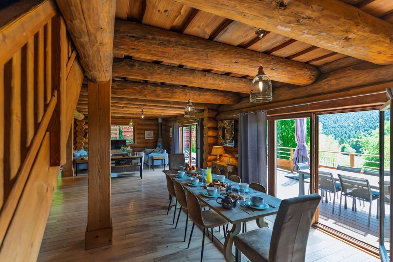 Chalet voor 9 personen met sauna in Liézey, Parc naturel régional des Ballons des Vosges