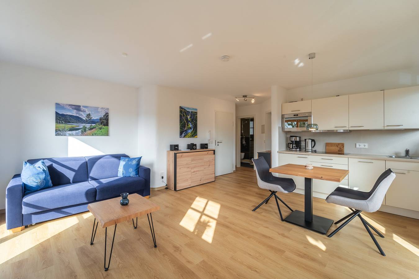 Ganze Ferienwohnung, Am Sonneneck - Dreigipfelblick  Fewo6 mit Sauna in Ruhpolding, Bayerische Alpen