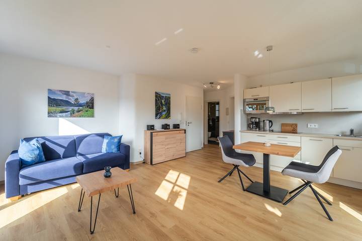 Ferienwohnung für 2 Personen, mit Sauna und Balkon in Ruhpolding