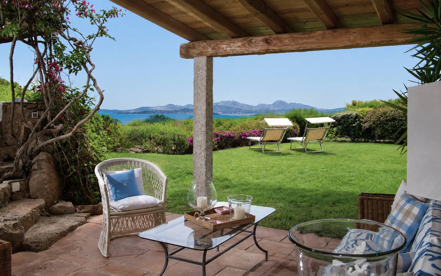 Ganze Wohnung, Ferienwohnung für 7 Personen mit Garten in Cala di Volpe, Arzachena