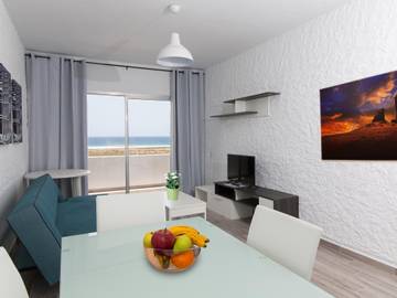 Ferienwohnung für 4 Personen, mit Meerblick und Balkon in Jandia