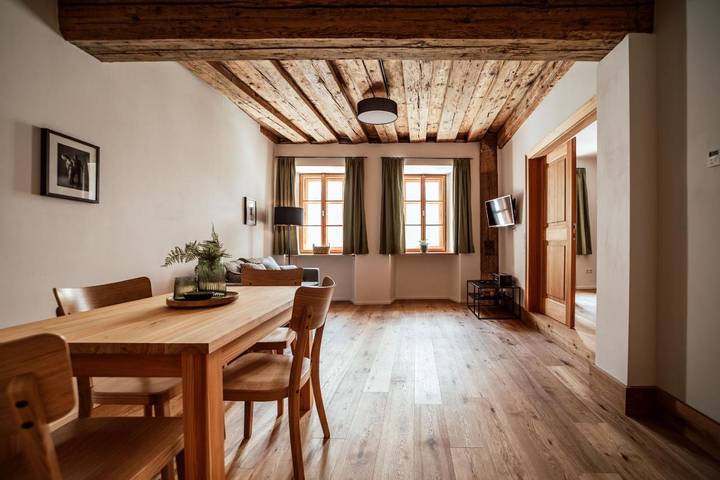 Ferienwohnung für 4 Personen, mit Terrasse und Ausblick