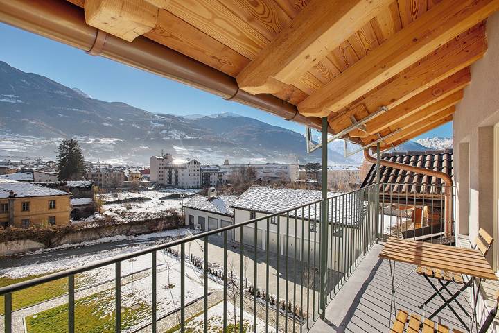 Vakantiewoning voor 4 personen, met balkon in Aosta