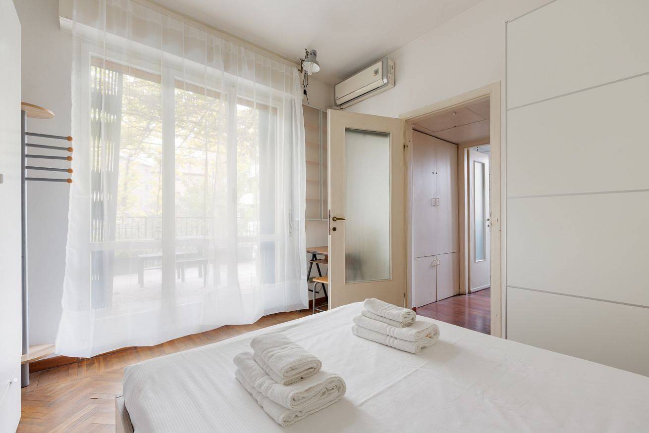 Ganze Wohnung, Ferienwohnung für 2 Personen mit Balkon/Terrasse in Mailand, Mailand Provinz