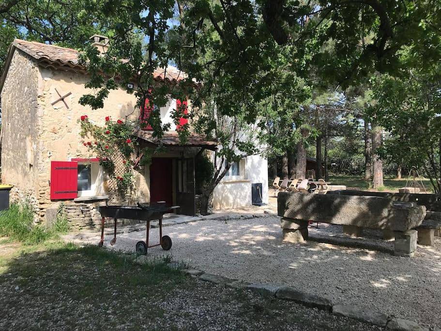 Le Cabanon de Vally in Caromb, Parc naturel régional du Mont-Ventoux