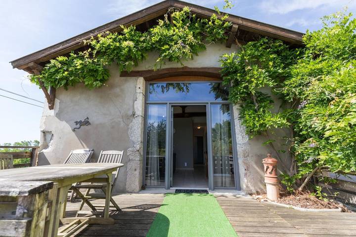 Gîte pour 4 personnes, avec terrasse dans Bénesse-lès-Dax