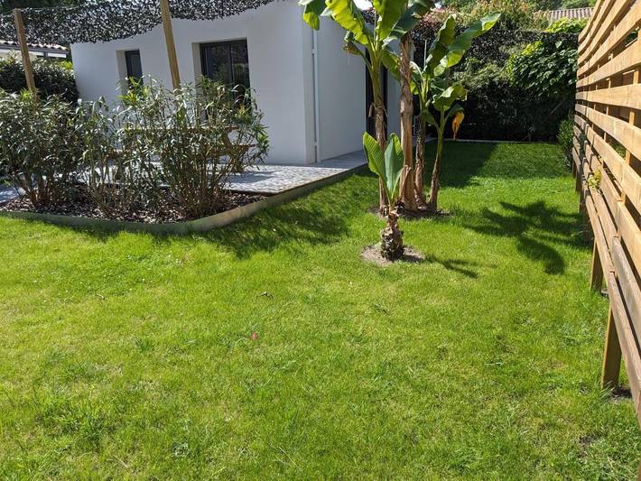 Maison de vacances pour 3 personnes, avec terrasse et jardin