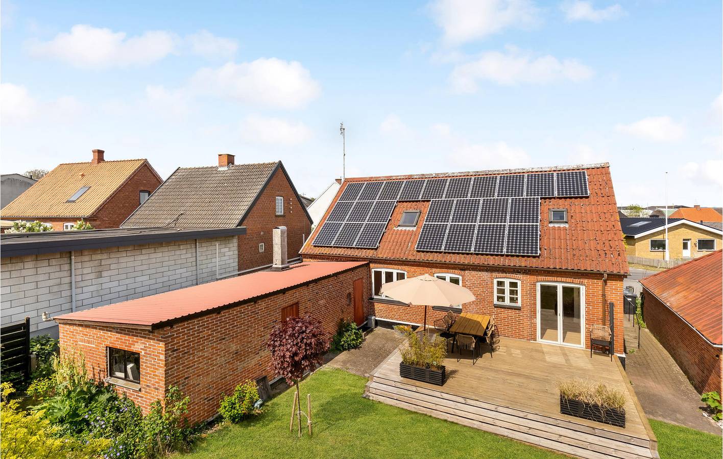 Feriehus for 8 personer med terrasse in Lillebælt