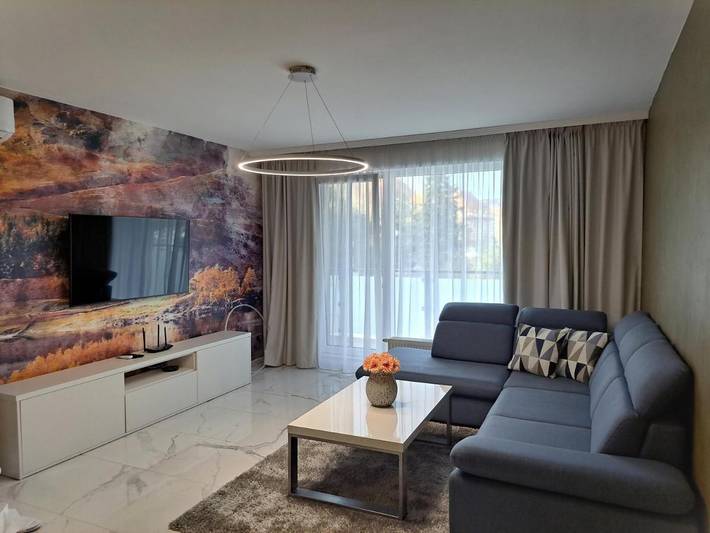 Appartement de vacances pour 3 personnes, avec vue et jardin
