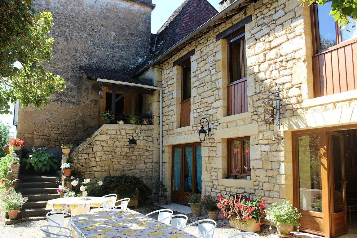 Chambres et tables d'hôtes Le Pigeonnier de Labrot - Chambre Bleue in La Roque-Gageac, Périgord Noir