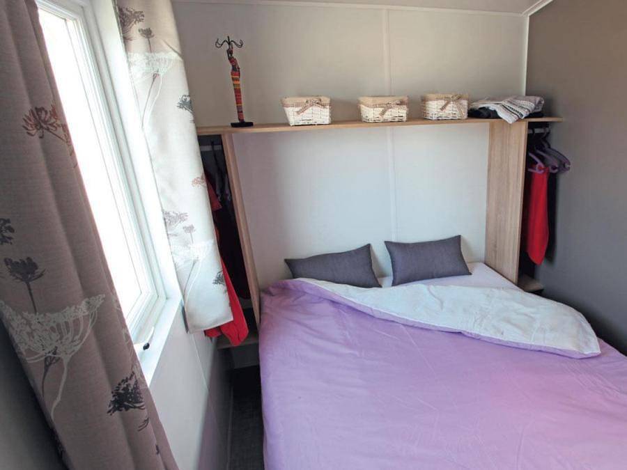 Camping Landes Bleues - Mobilhome 4 personas - Tithome (sin baño) in Aureilhan, Côte d’Argent