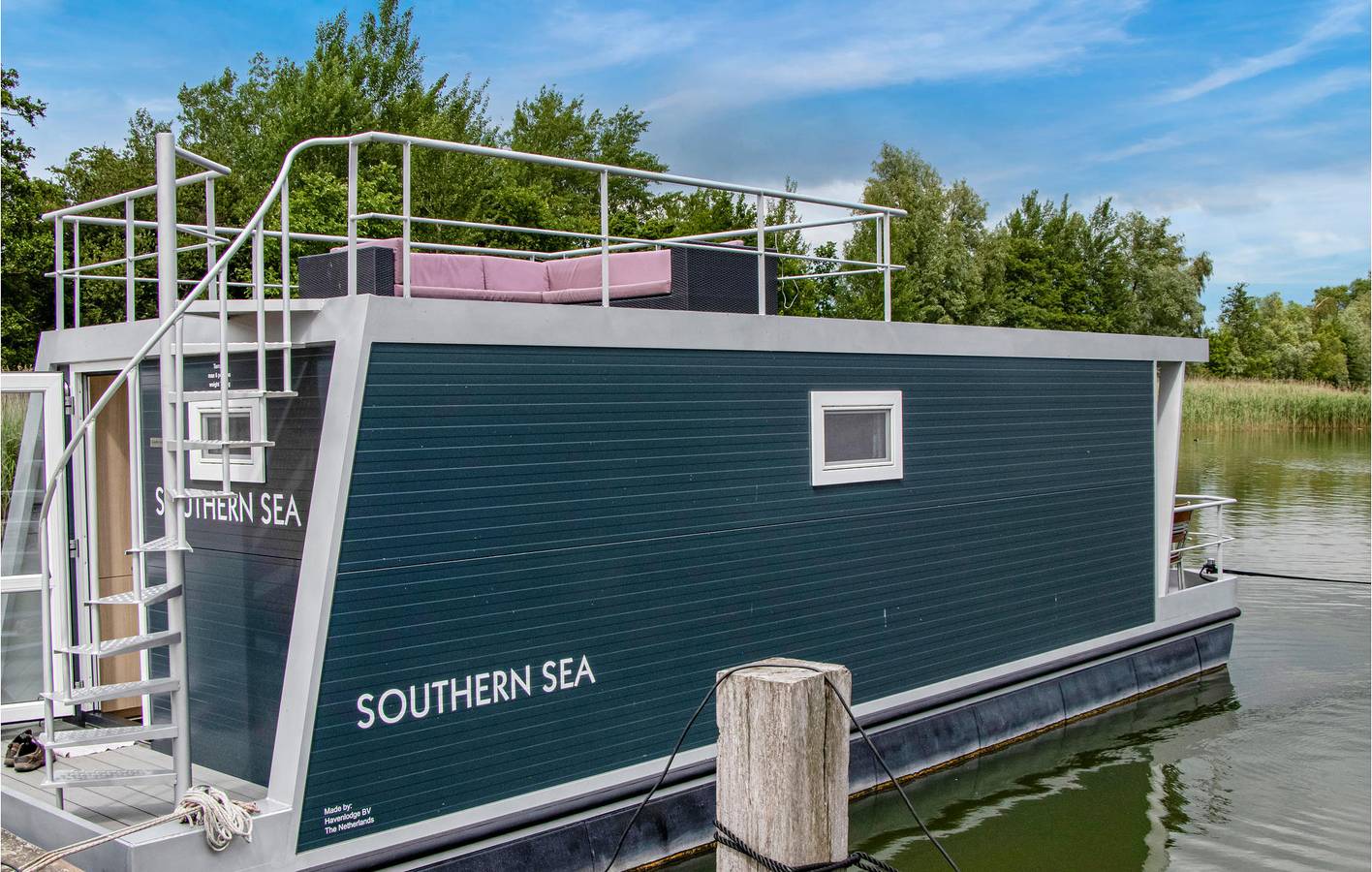 Hausboot für 4 Personen mit Terrasse in Veluwe