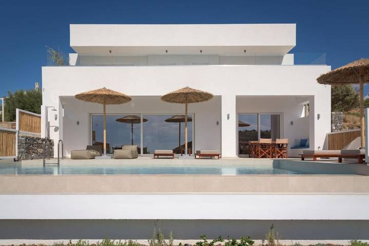 Ferienhaus für 6 Personen, mit Garten und Ausblick sowie Pool in Pitsidia - 3