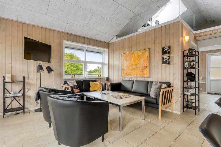 Ferienhaus für 8 Personen, mit Terrasse und Sauna sowie Whirlpool in Nørlev Strand - 2
