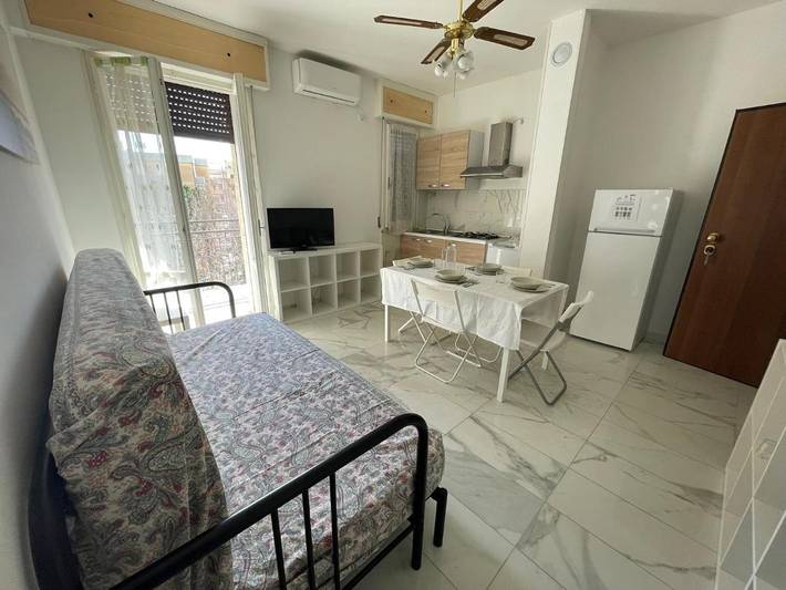 Appartamento per 5 persone, con balcone, con animali domestici in Lido Adriano