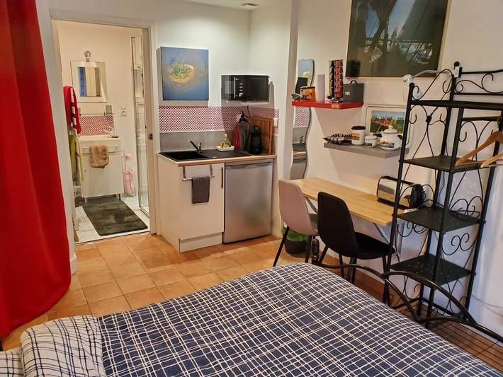 Chambre d’hôte pour 2 personnes, avec jardin dans Parc naturel régional du Golfe du Morbihan