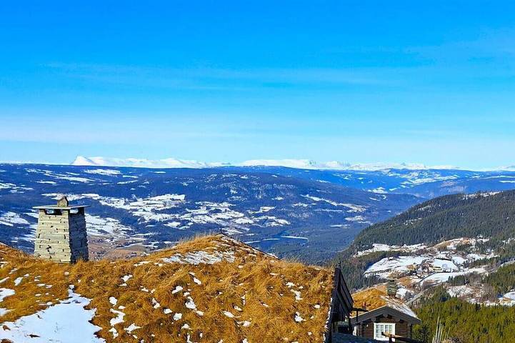 Blockhütte für 6 Personen, mit Balkon - 1
