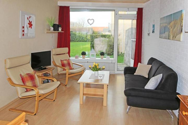 Vakantieappartement voor 4 personen, met terras in Vrouwenpolder