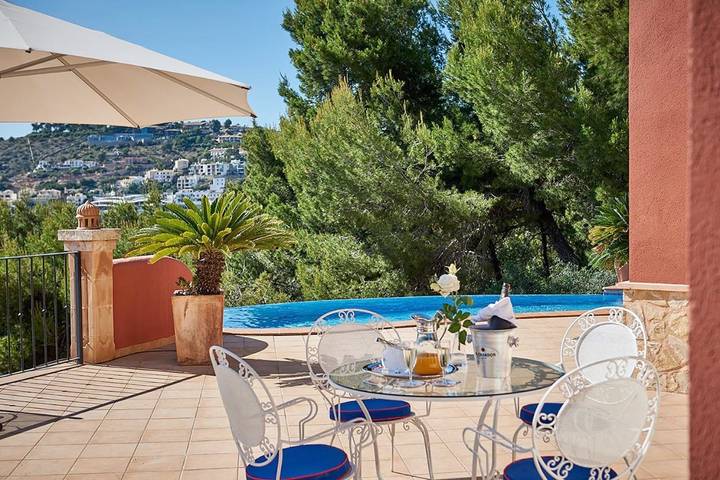 Gîte pour 2 personnes, avec piscine ainsi que jardin et vue dans Andratx - 2