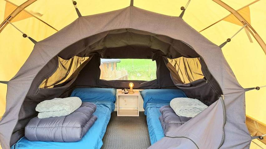 Tente pour 2 personnes, avec jardin et vue dans Haute-Normandie - 3