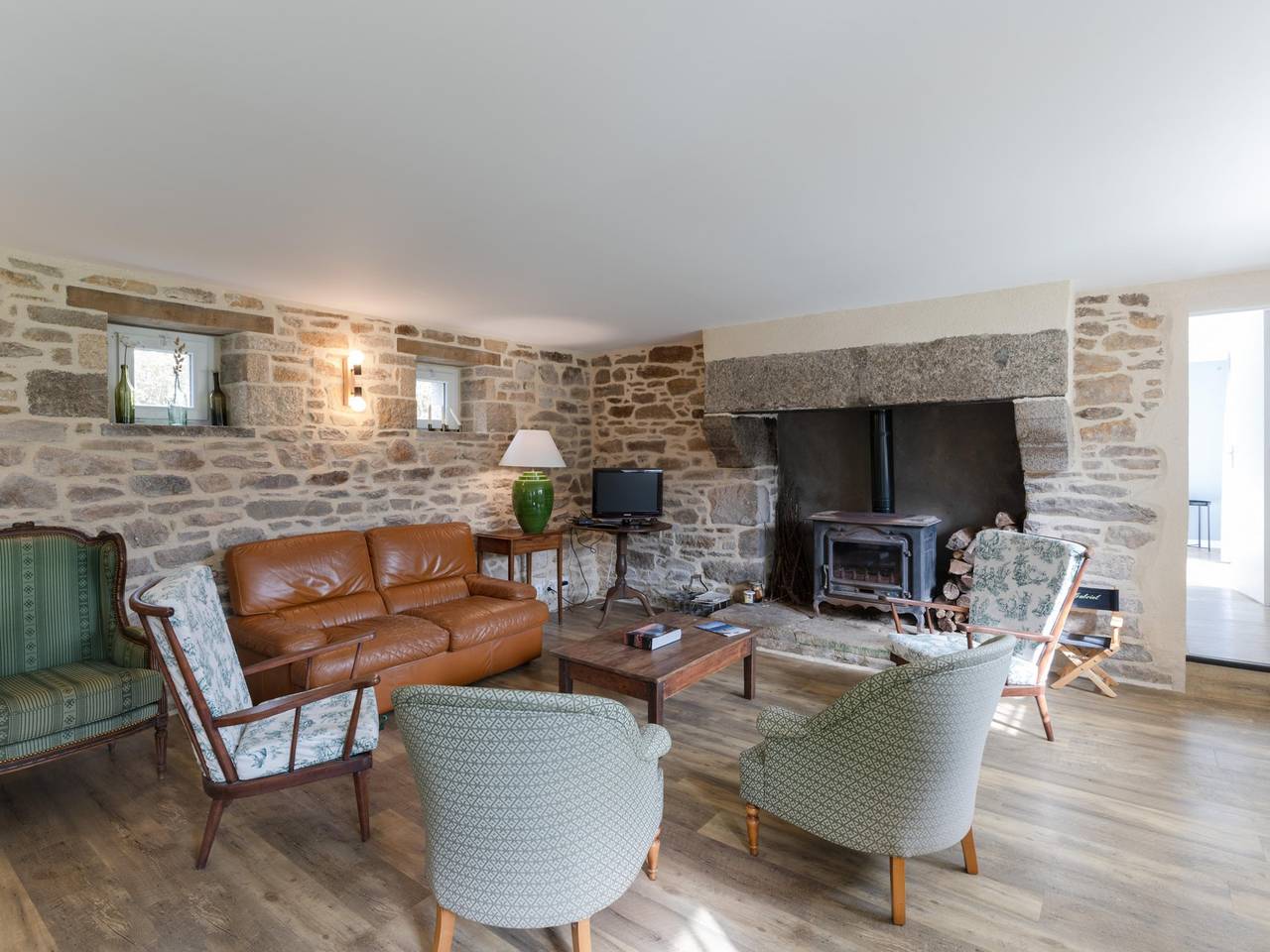 Maison de vacances avec jardin près de la plage de Lampaul in Lampaul-Ploudalmézeau, Région de Brest