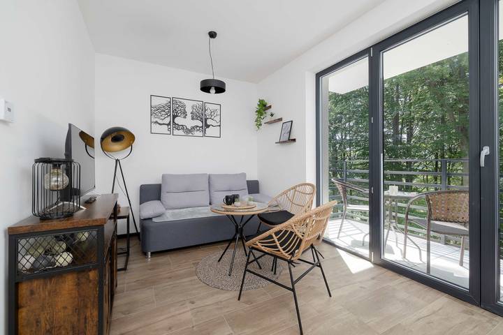 Apartament wakacyjny dla 4 osób, z Ogród w Beskidy