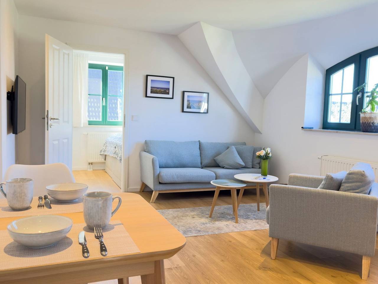 Ganze Ferienwohnung, Haus am kleinen Hafen No 3 - Haus am kleinen Hafen No 3 mit Sauna, Wlan und Parkplatz in Born a. Darß, Born am Darß