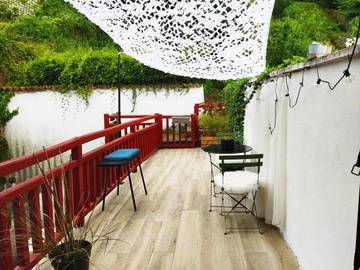 Gîte pour 4 personnes, avec balcon et vue dans Office De Tourisme Saint Jean Pied De Port