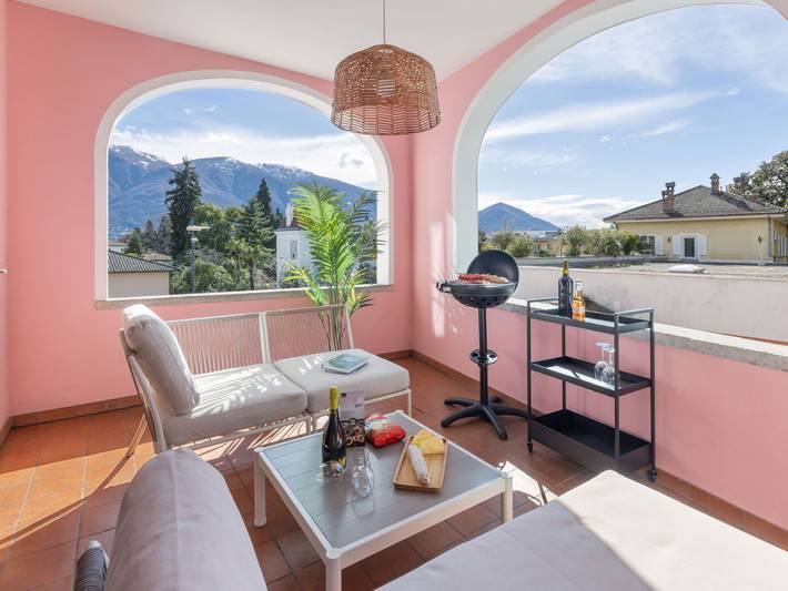 Ferienwohnung für 2 Personen, mit Terrasse, mit Haustier am Lago Maggiore (Schweiz)