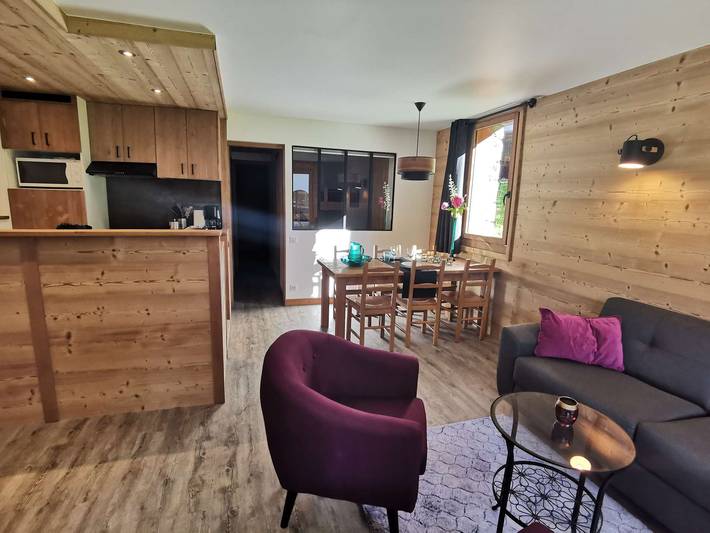 Location de vacances pour 6 personnes, adapté aux familles dans Valmorel