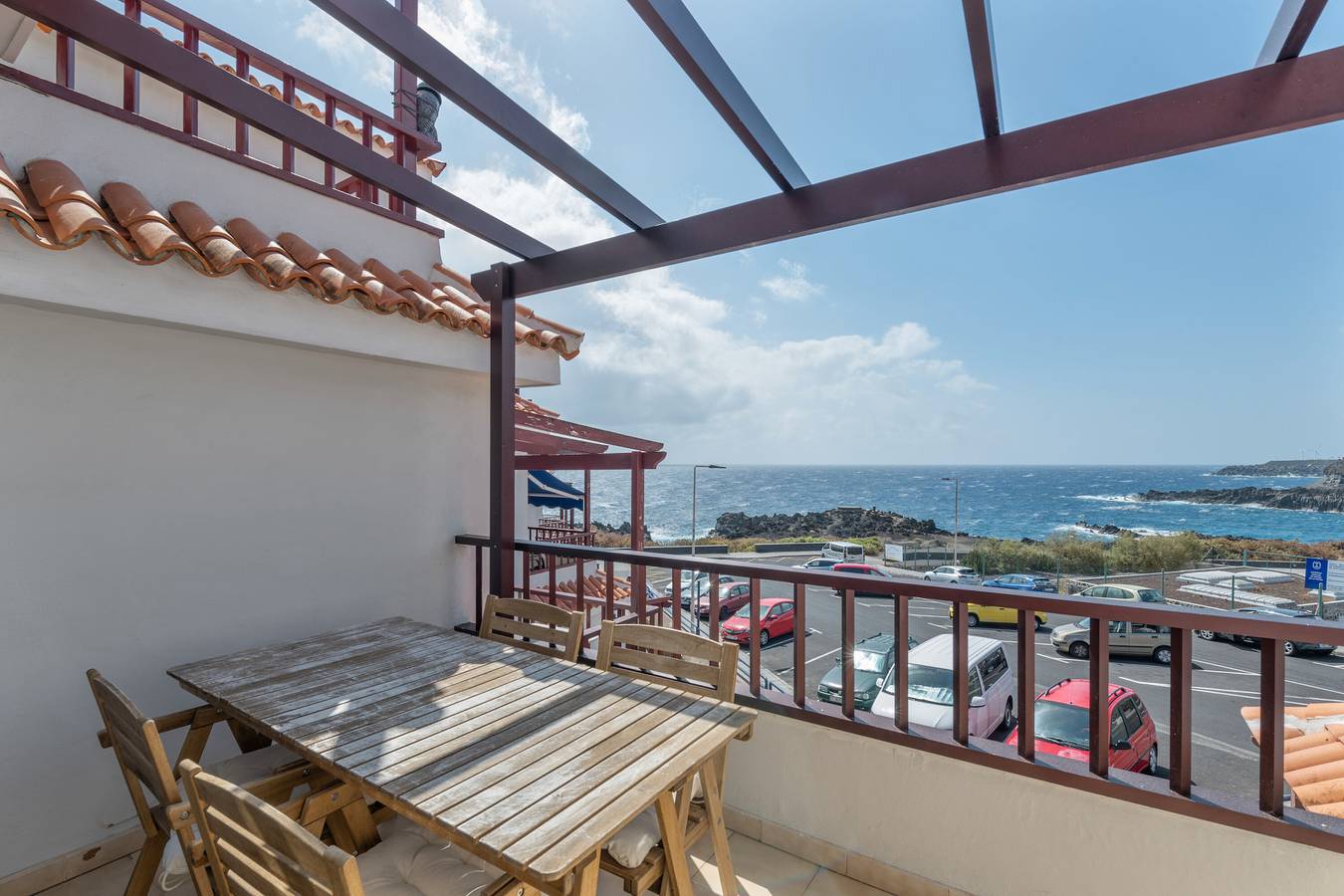 Apartamento entero, Apartamento 'Isla Bonita- A - 29' con vistas al mar, piscina compartida y Wi-Fi in Los Cancajos, La Palma Sur