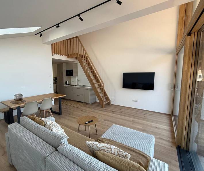 Hütte für 3 Personen, mit Balkon und Terrasse sowie Ausblick im Vinschgau - 3
