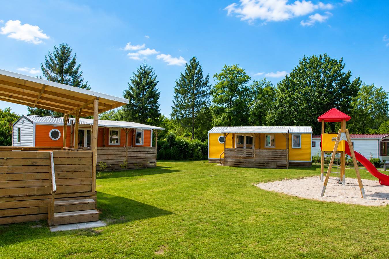 Camping ’t Veld — Verandalodge | 6 personen in Hardenberg, Regio Zwolle